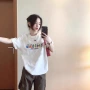 半袖宽松小众新款t恤