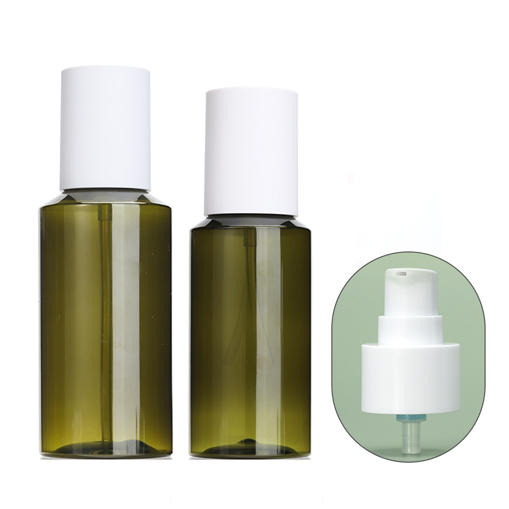 Botella Atomizadora y Dosificadora 150ml 100ml Plástico PET con Tapa Completa para Loción