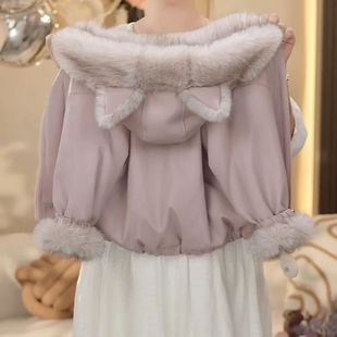 Ůͯ2025�����¿����Ӻ�q��ů���p�洩PUƤ������ëë���H���b