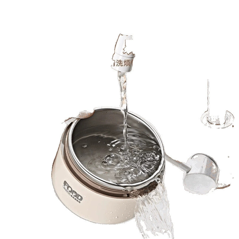 316 stainless steel single-layer insulation lunch box can be microwave-heated for office workers' portable lunch box