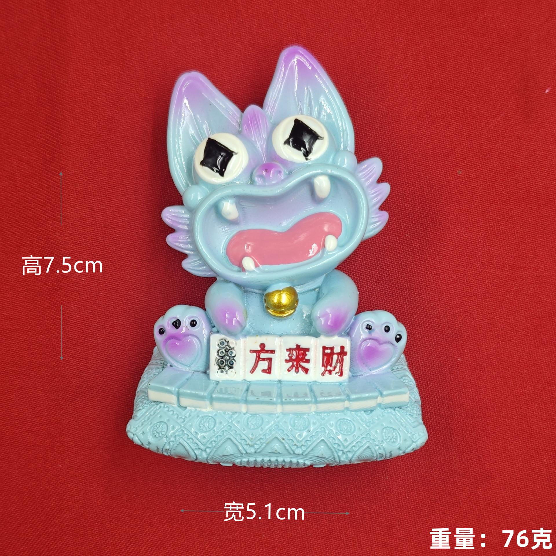 Colorido Yunnan auspicioso gato de azulejos refrigerador pegatinas de turismo conmemorativo PR regalo creativo fábrica de decoración directa image 18