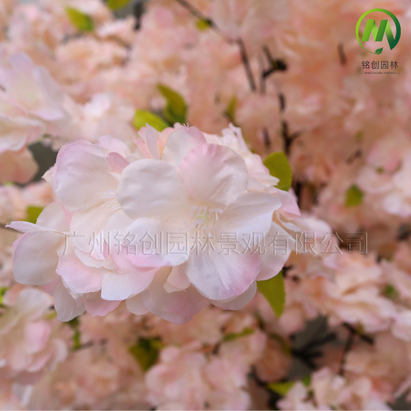 Cerezo artificial grande árbol de cerezo falso árbol decorativo grande centro comercial boda Hotel deseo árbol ornamentos decorativos