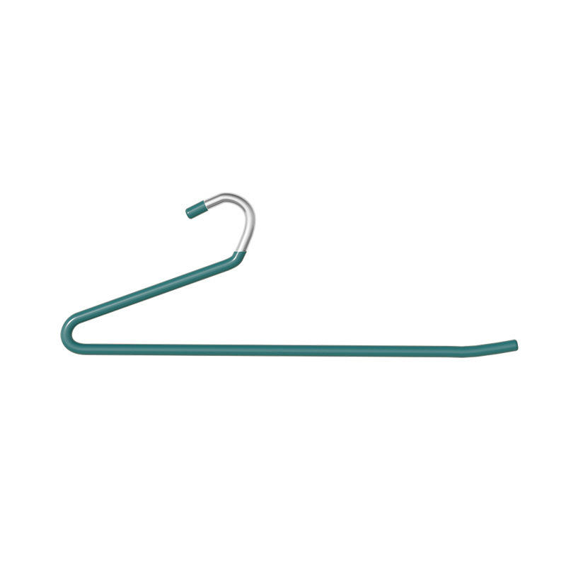Acero inoxidable ganso pantalón en forma de z multifuncional sin marcas antideslizante armario doméstico colgar pantalones almacenar artefactos 2 colgar pantalones
