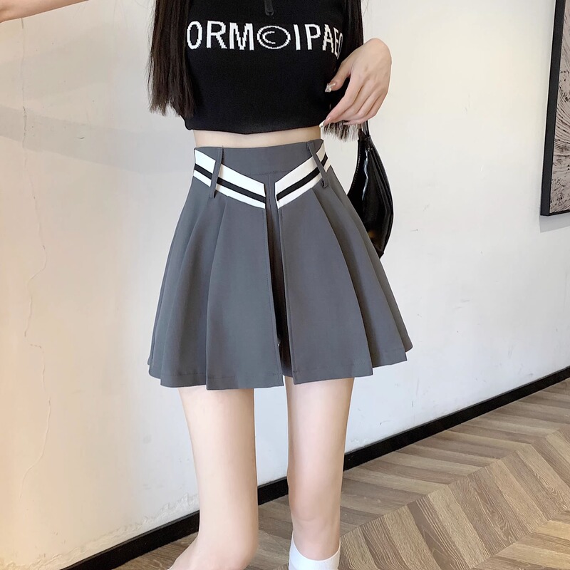 Skirt Spice Girl Summer Women's Shorts Sense Character Design 23 High Waist Slim A New 20 Mini Pleated Skirt Pants Niche