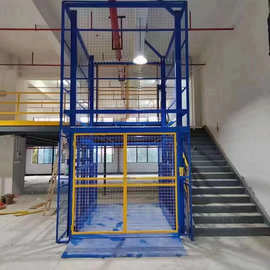 厂家直销固定液压升降平台轨道式升降货梯 家用电梯 液压升降机