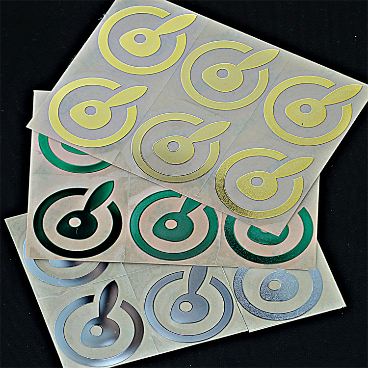 Electroplated Sign Metal Label Sticker Electroplated Nickel Cut Out Metal Label Custom Metal Logo Letter Sticker