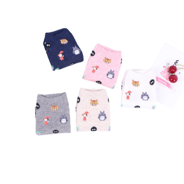 Invisible cotton cartoon socks for kids, cute low‑cut no‑show, one size (elementary school)