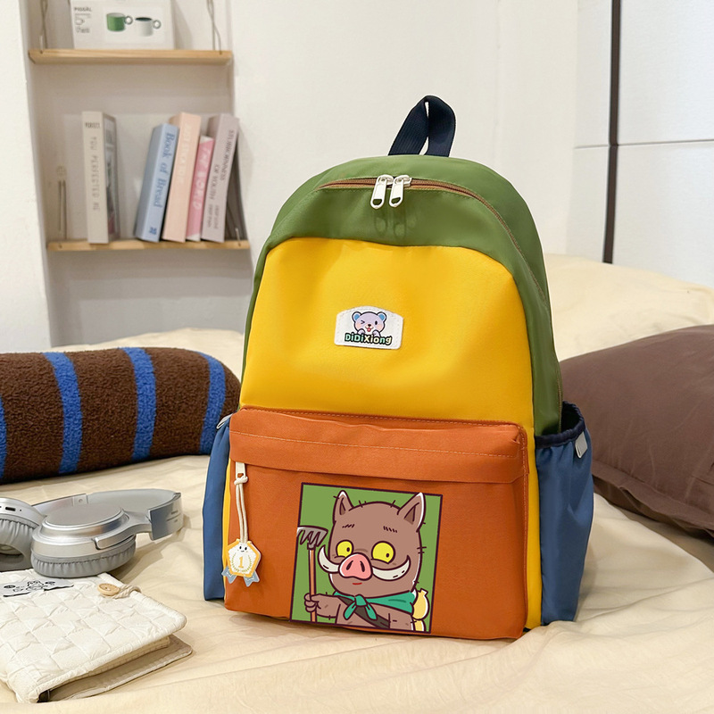 浪浪山小妖怪幼儿园男女童书包一二三年级小学生可爱轻便双肩背包|undefined