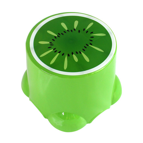 Thickened plastic fruit stool, baby and children's stool, cute cartoon footstool, low stool, small bench, factory direct sale