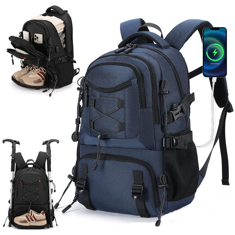 네이비블루 [+신발수납+USB+인서트 풀로드 기능]