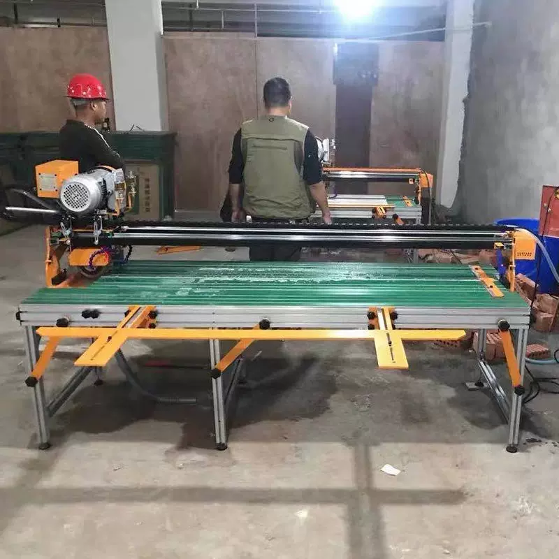 全自动水刀大板瓷砖切割机台式多功能岩板工业级工地磨边倒角开槽