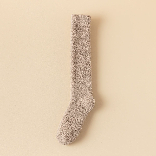 Camel color - calf socks (single color, six pairs minimum)