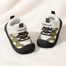 2025新款宝宝学步鞋机能鞋秋冬男童软底防滑婴儿鞋加绒透气中小童