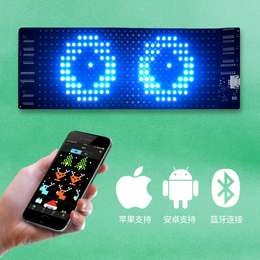 LED гибкий дисплей LED пиксель звуковой дисплей водостойкий LED рекламный дисплей высокий - définition LED полноцветный