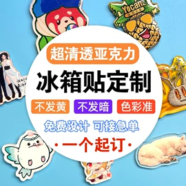 冰箱贴;动漫立牌;其他有机玻璃