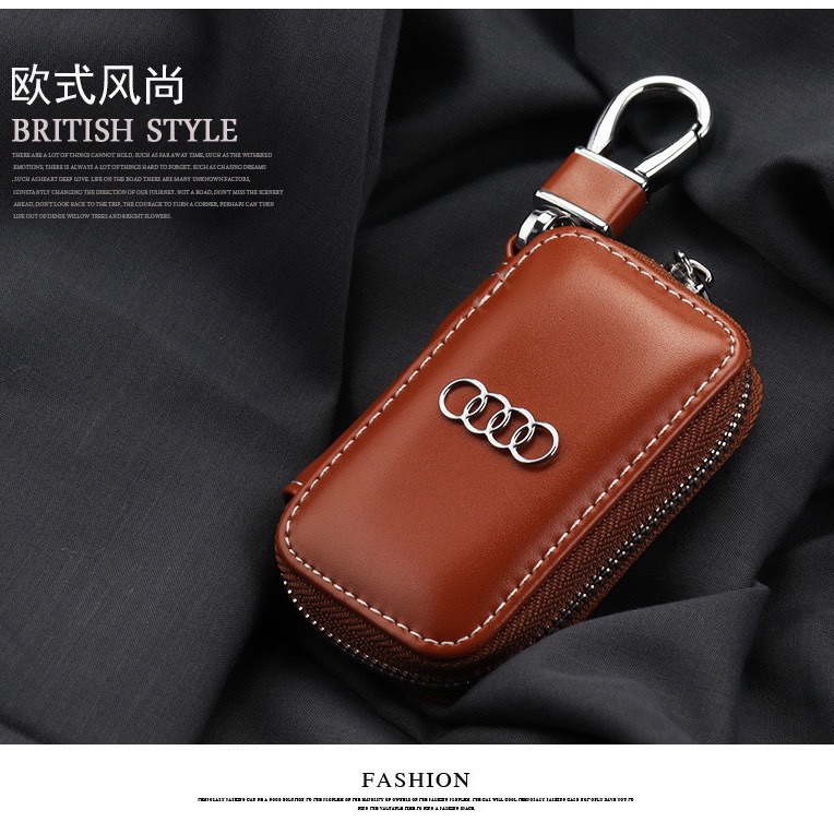Suitable for Toyota Corolla Camry Crown Ralink Reiz Highlander Rav4 Leather Car Key Bag