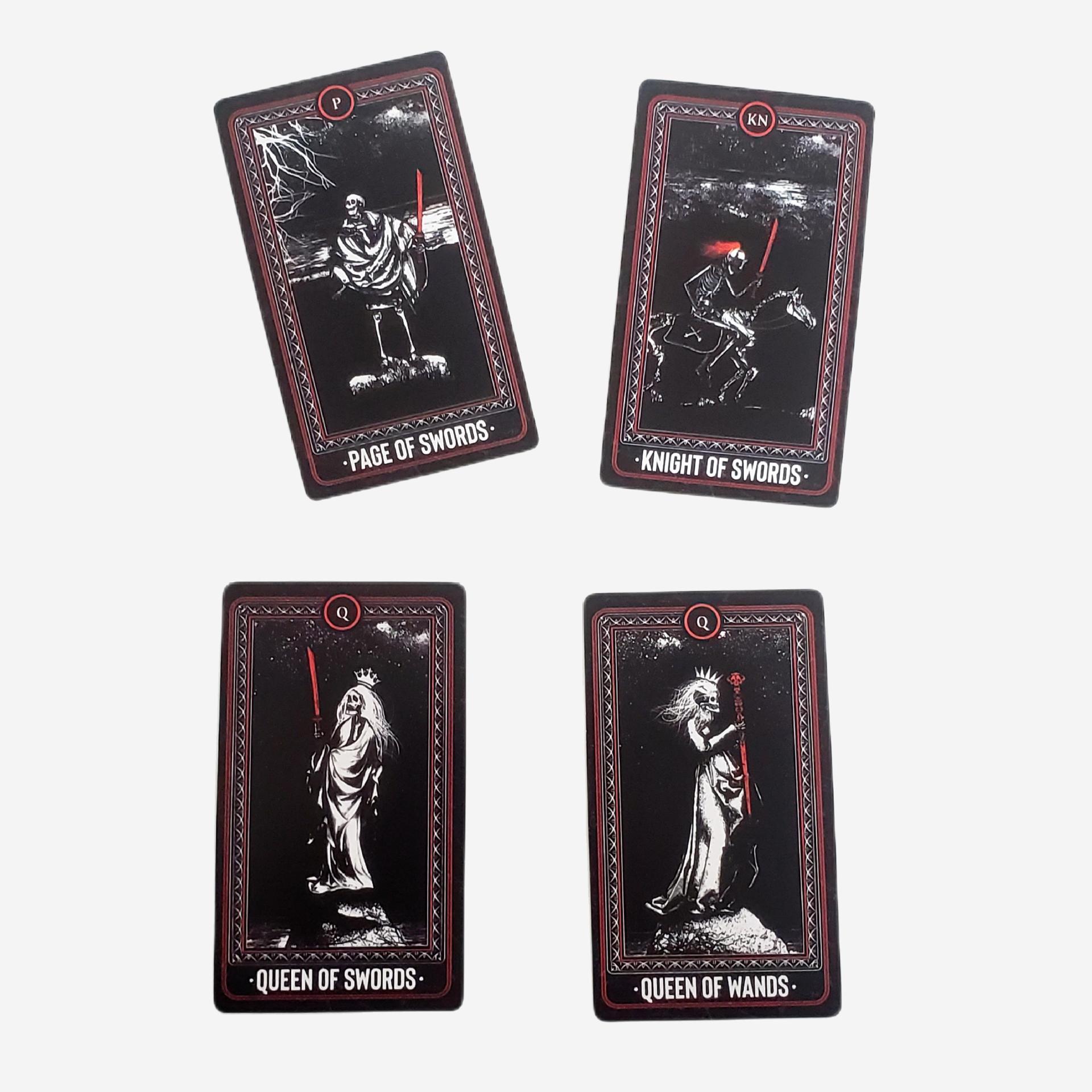 The Bones Arcana Tarot Board Game Cards For Party Games_voghion.com