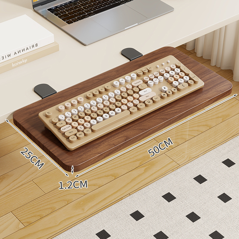 Extensión Plegable de Escritorio para Computadora con Soporte de Brazo para Oficina image 17