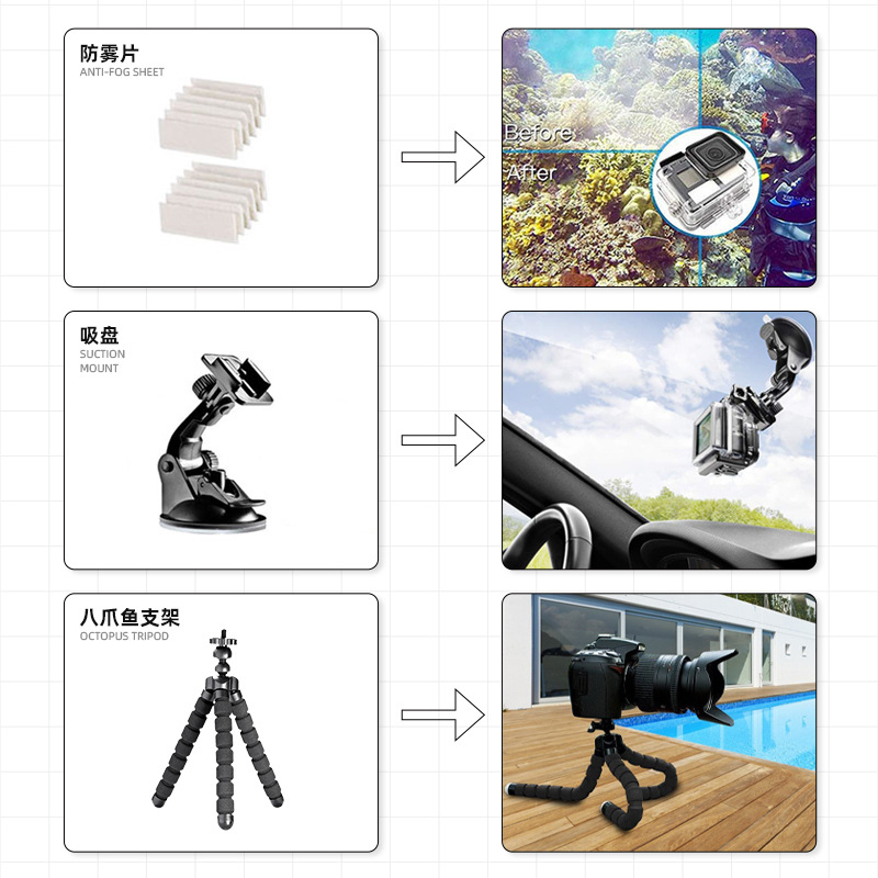 DJI, камера, аксессуары, набор