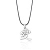 Naruto Animation Necklace Pendant Uchiha Itachi Sascane Cakashi Ten Tail Writing Wheel Eye Sword Necklace