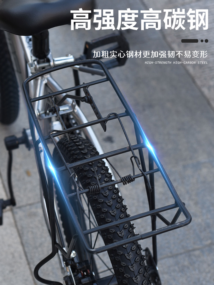 Bicicletas infantiles estante trasero 16 "/18" / 20 "puede conducir coche de niños estante trasero estante de asiento trasero