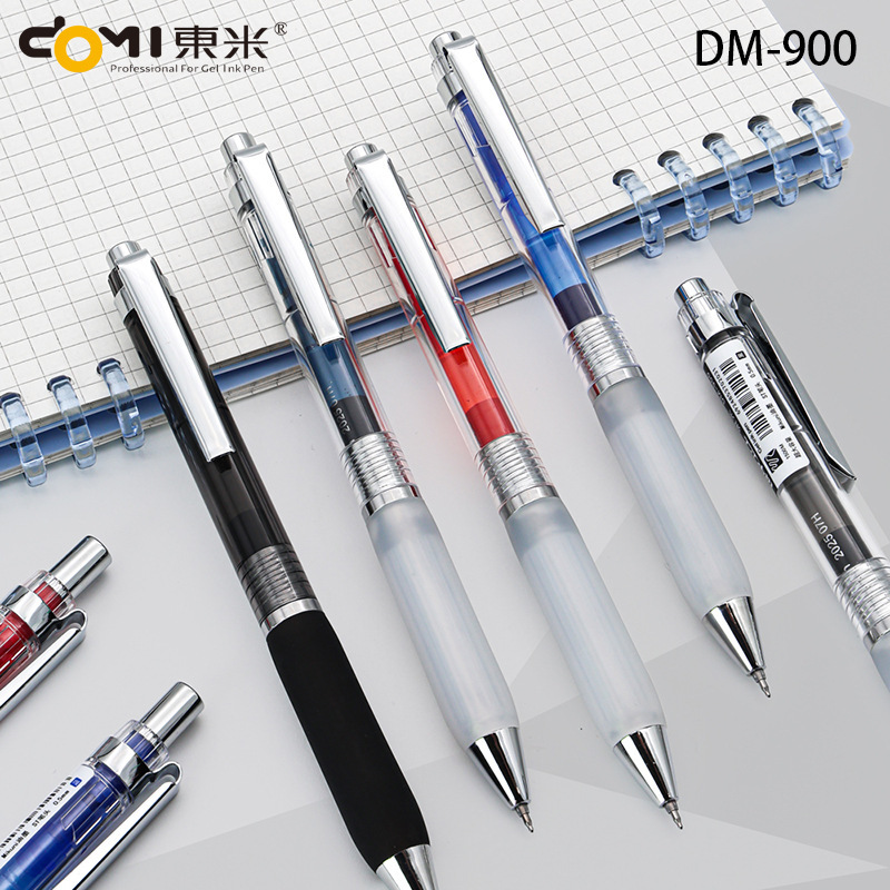 Dongmi DM-900 Silver Armor Guard Press Gel Pen Large Capacity 0.5ST Hand Account Notes Signature Brush Pen Dongmi DM-900 Silver Armor Guard Press Gel Pen Large Capacity 0.5ST Hand Account Notes Signature Brush Pen