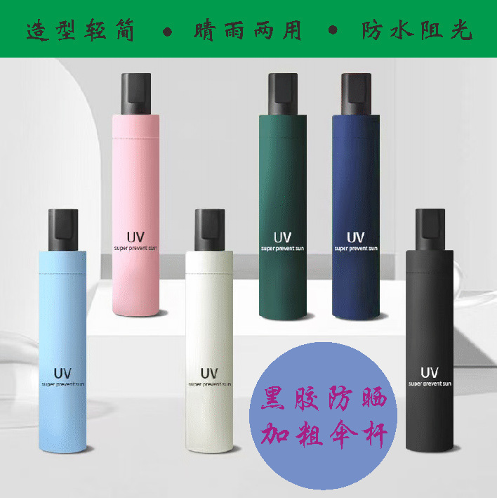 Eight-Bone Uv Manual Custom Logo Folding Dual-Use Sun and Rain Umbrella, In-Stock Cheap Sunshade Umbrella, Gift Sun Protection Wholesale Eight-Bone Uv Manual Custom Logo Folding Dual-Use Sun and Rain Umbrella, In-Stock Cheap Sunshade Umbrella, Gift Sun Protection Wholesale