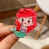 Children's hairgrip for princess, bangs, cartoon hair accessory, wholesale