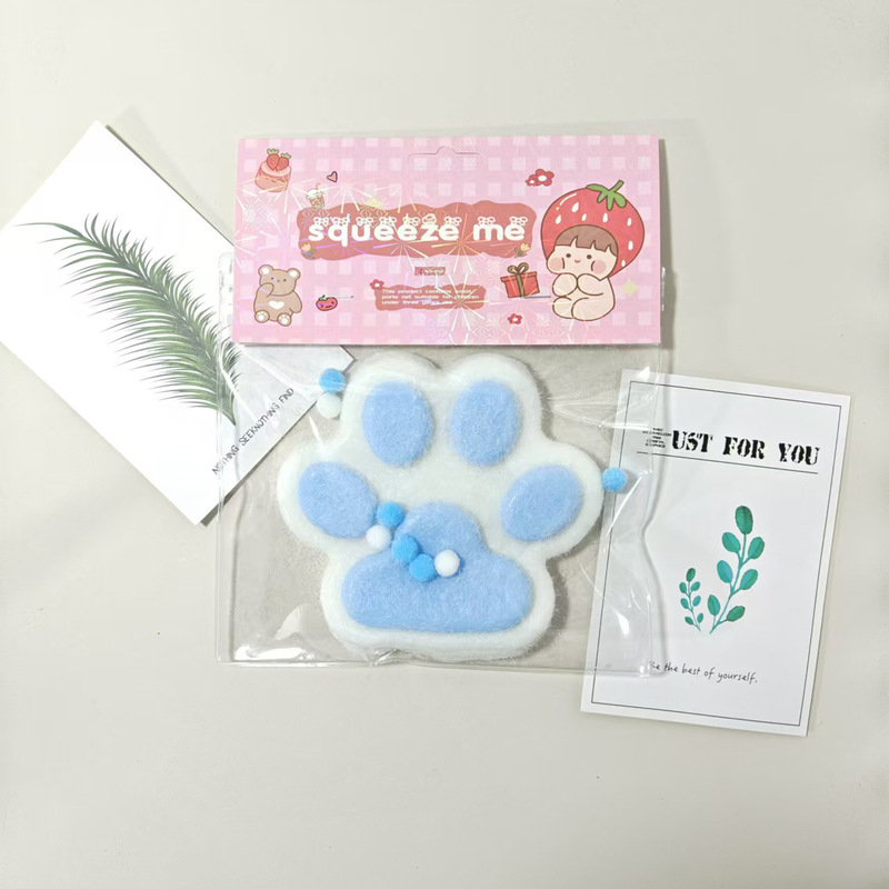 猫の爪のつまみの楽しみの卸売りの減圧のおもちゃの大きいサイズのシリカゲルの猫の爪のつまみの楽しみの泥の感の高い顔の値の解凍の神器|undefined