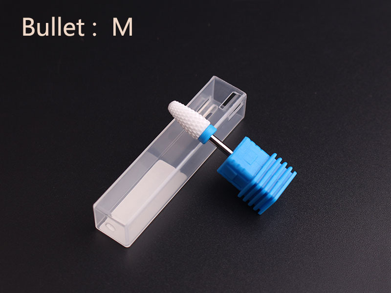 Cerámica de manicuras pulida cabeza cerámica de mango corto de maíz molino eléctrico accesorios de herramientas especiales en stock