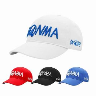 New Golf Cap for Men and Women, Adjustable Red Horse Peaked Cap, Sports Outdoor Sun Hat, Versatile for All Seasons