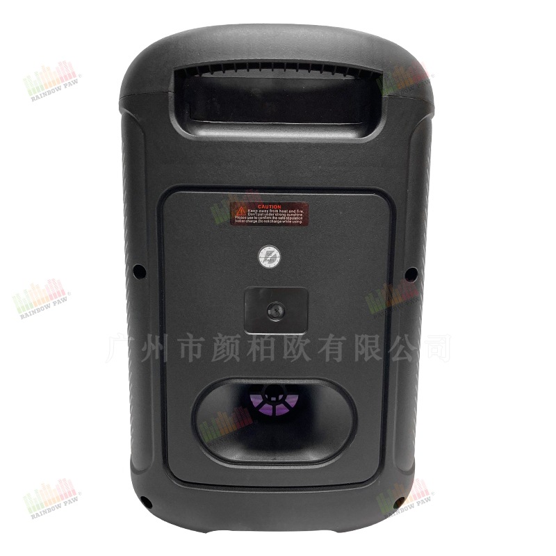 Altavoz Bluetooth portátil GTS-1726 con efecto de llama, 8 pulgadas