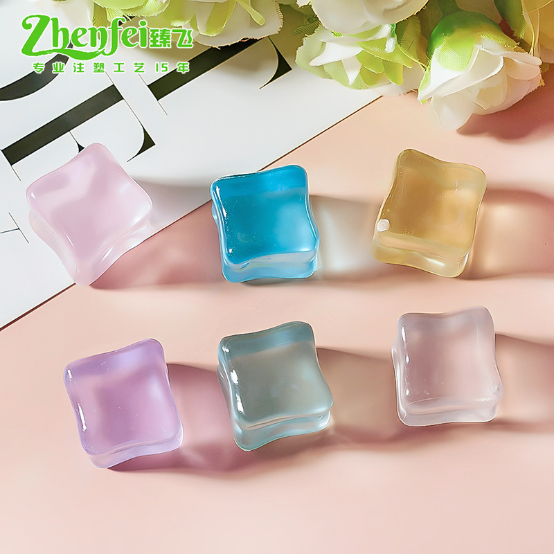 Acrylic luminous ice cube simulation plastic cube transparent…