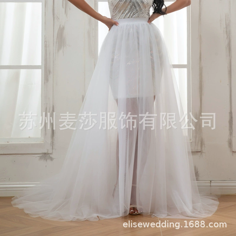 Внешняя торговля сетчатая пряжа Юбка Хвост Свадебное платье Амазонка Свадебный бал Lolita Лолита оптовая продажа