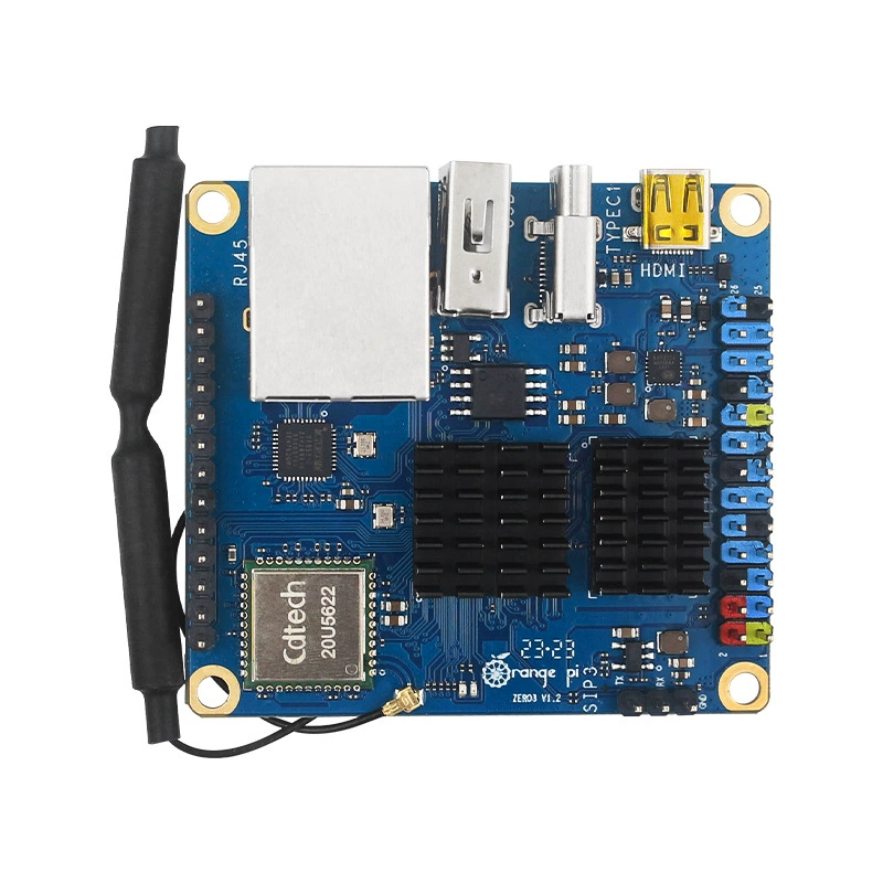 Радиатор для Orange Pi Zero 3, алюминиевый сплав, комплект из двух пластин