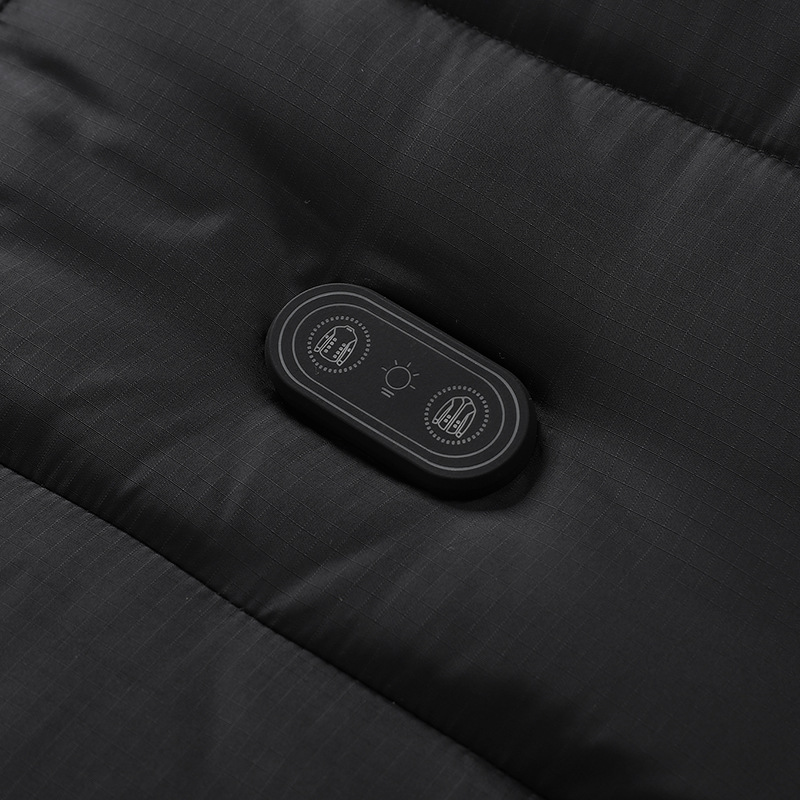Chaqueta térmica inteligente DC de doble color, ropa calefactable para parejas, temperatura constante, diseño 2024