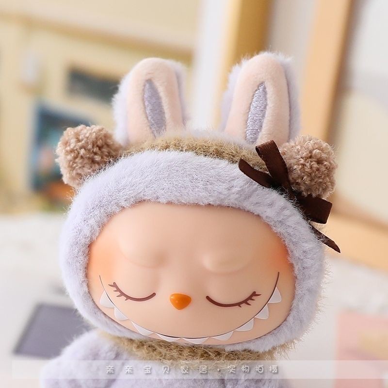 Labubu ラブブ人形人形服パーティーリボンセット装飾ブラインドボックスドレスアップかわいい服|undefined