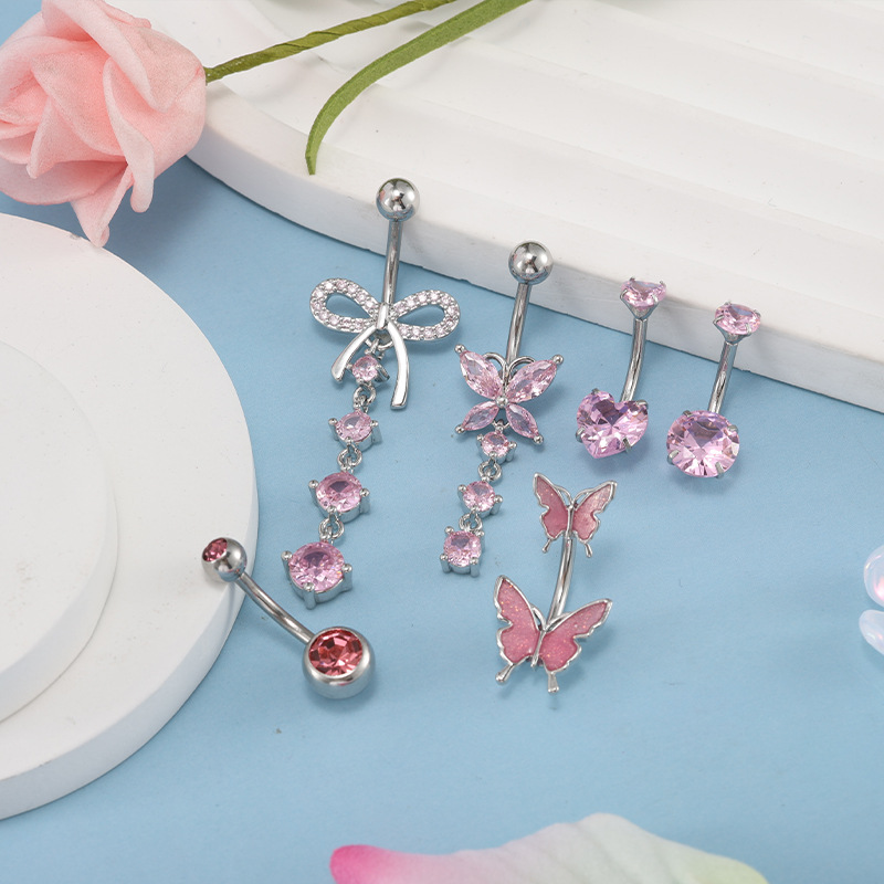 Pointed titanium steel lip stud product view
