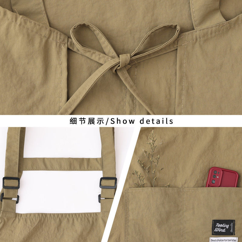 家庭用キッチン用エプロン 防水・防油 女性用 かわいい 洋風 調理・作業用 大人用エプロン 汚れにくい作業服 ドロップシッピング|undefined