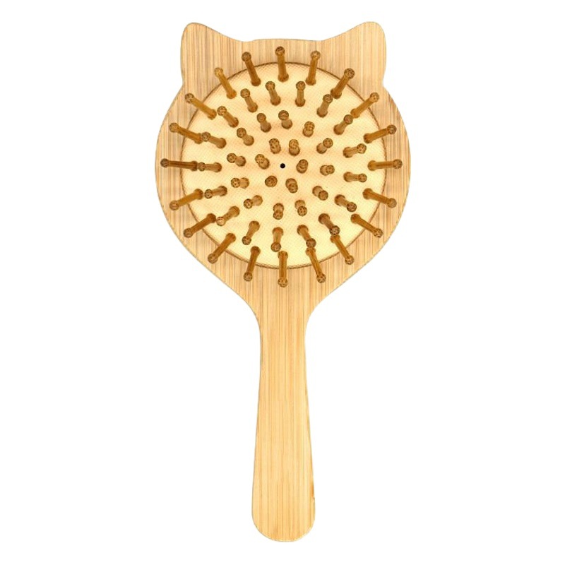 Transfronterizo pelo peine pelo de bambú cojín de aire de madera peine regalo cuidado Shunfa masaje peine portátil Comercio exterior Exportación