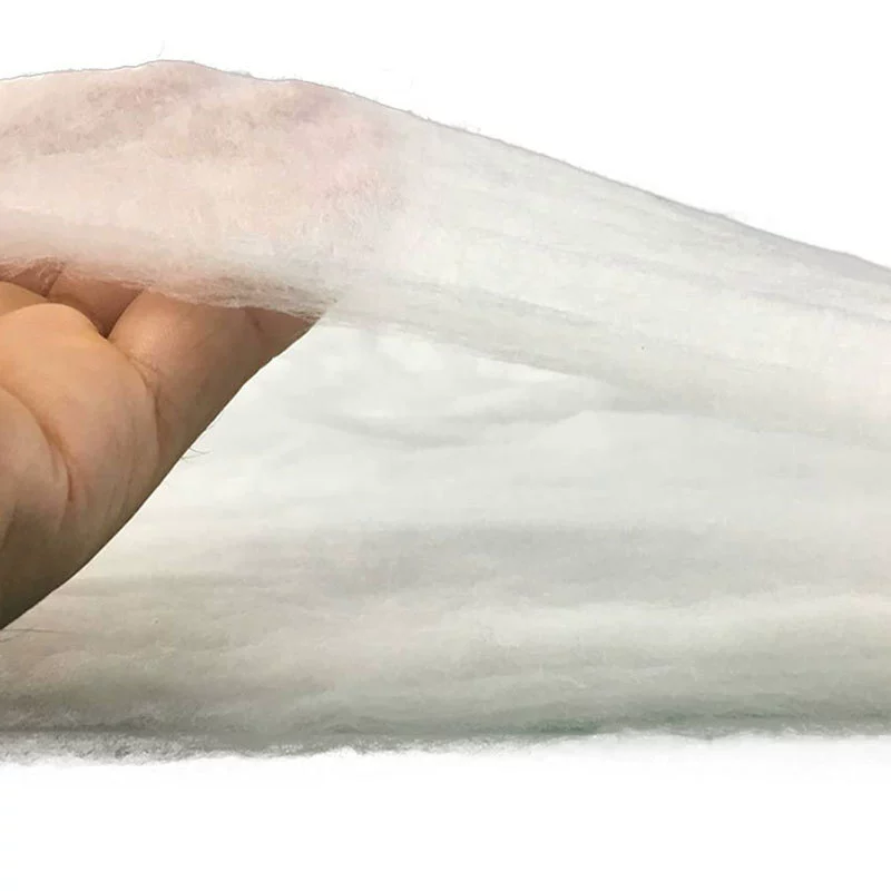 Smooth imitation silk cotton glue-free cotton clothing home textile down cotton space cotton silk cotton can be washed