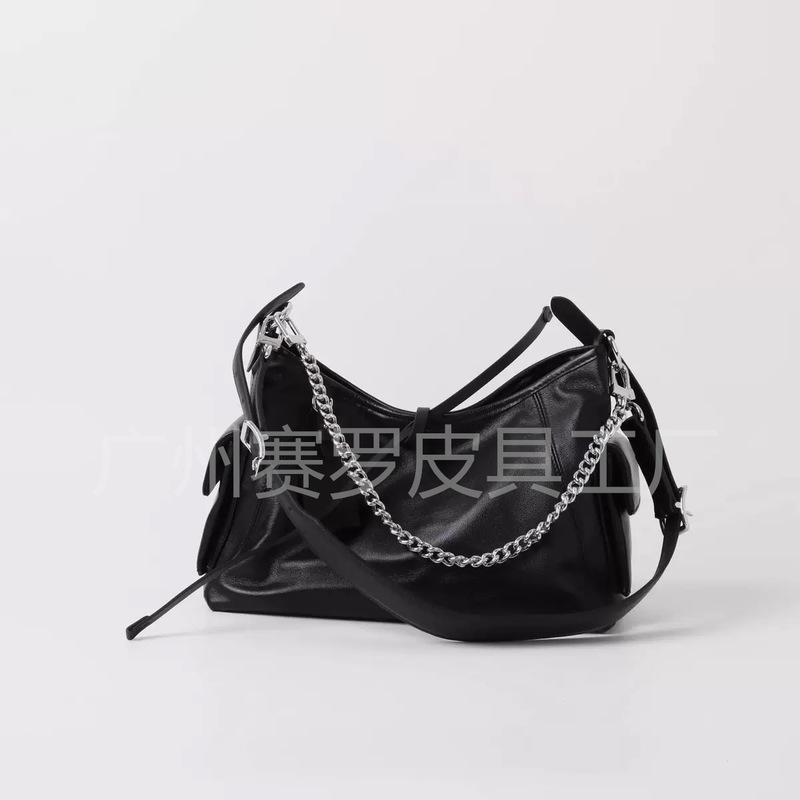 渠道货carryall黑武士小号中号跳码芯片菱形单肩包真皮女包顶级版|undefined