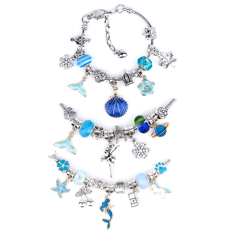 Sweet Star Mermaid Butterfly Alloy Jewelry Accessories display picture 11