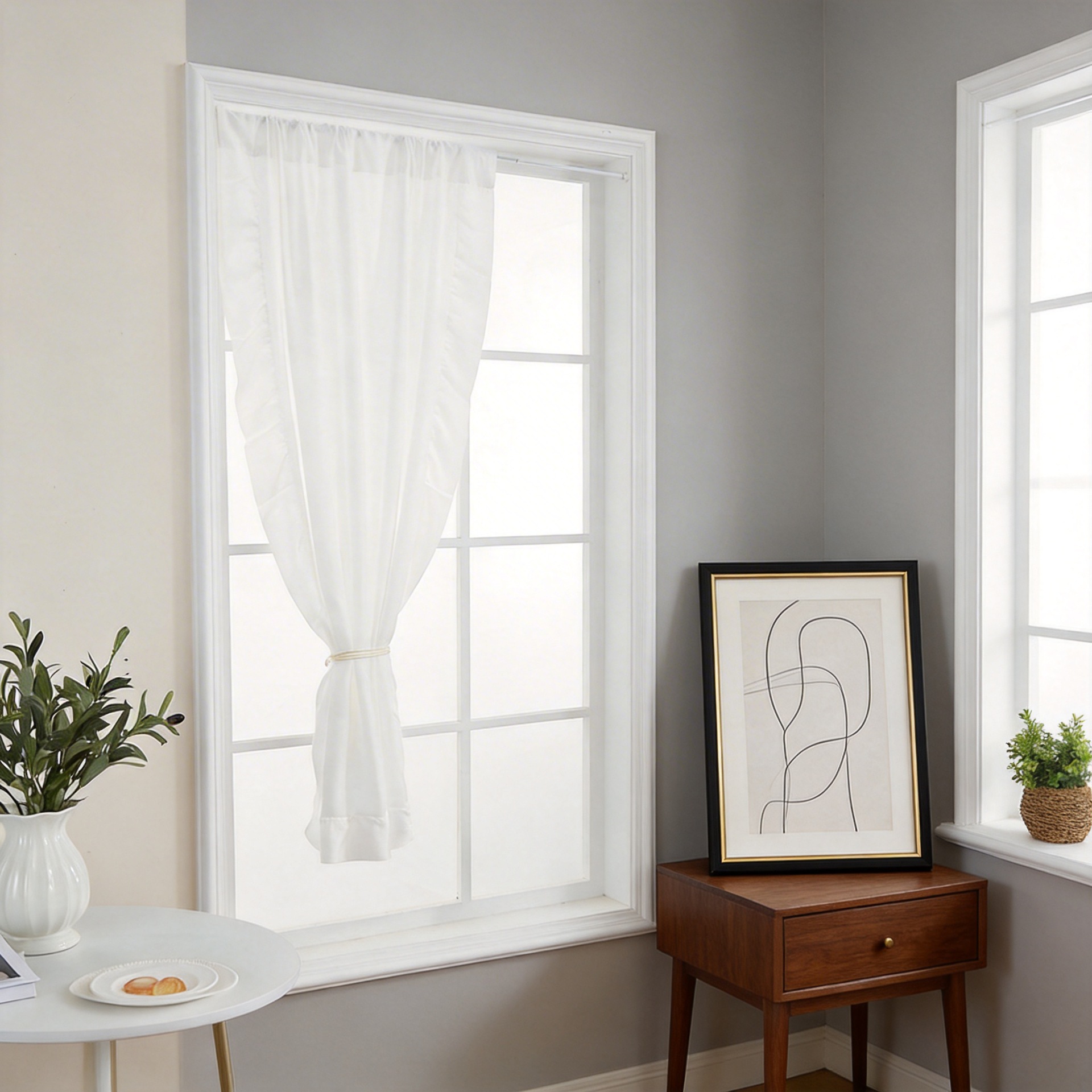Tencel Velvet Curtains Light-transmitting Soft Luxury Style_voghion.com