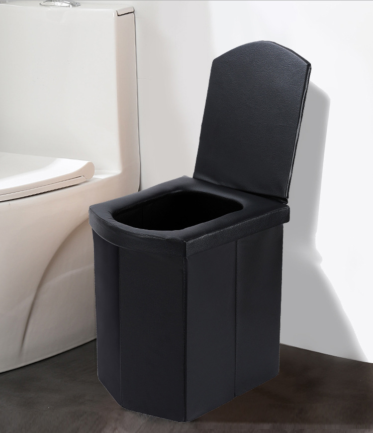 Car toilet portable deodorant adult outdoor toilet curing agent toilet camper for emergency folding