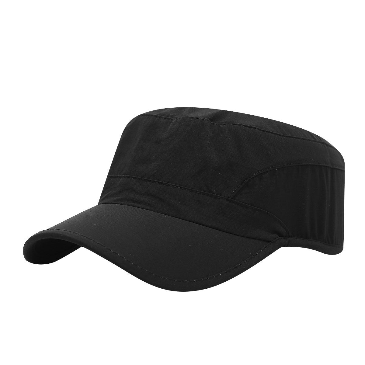 Primavera y verano delgada sombrero de boca de pato impermeable de secado rápido para mujeres sombrero de montaña al aire libre para hombres sombrero militar de protección solar
