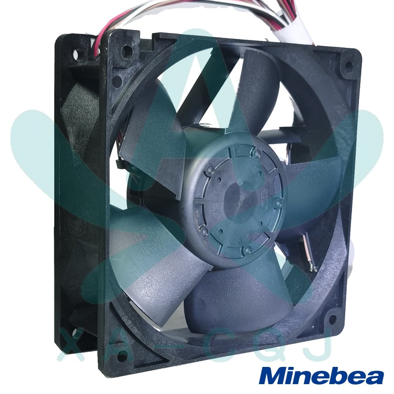 全新原装NMB风机12038VA-24Q-FUE  PWM散热风扇DC24V 4线12cm