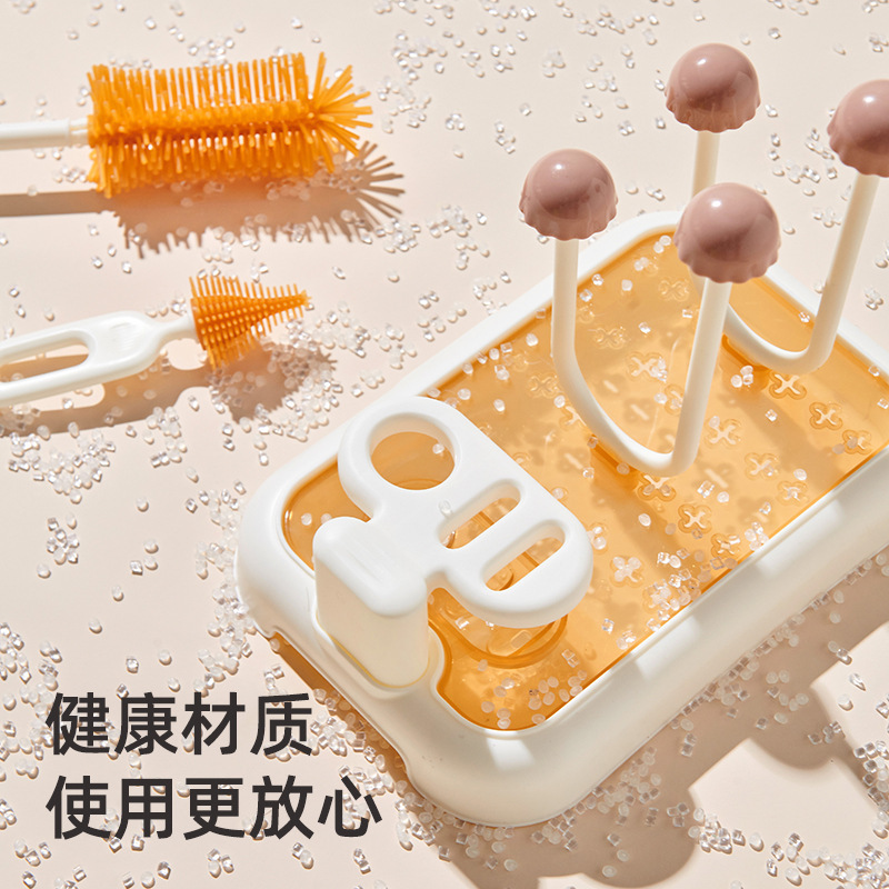 Botella de bebé drenaje rack conveniente estante de secado estante de almacenamiento colgante drenaje taza de agua bebé soporte de rack de secado