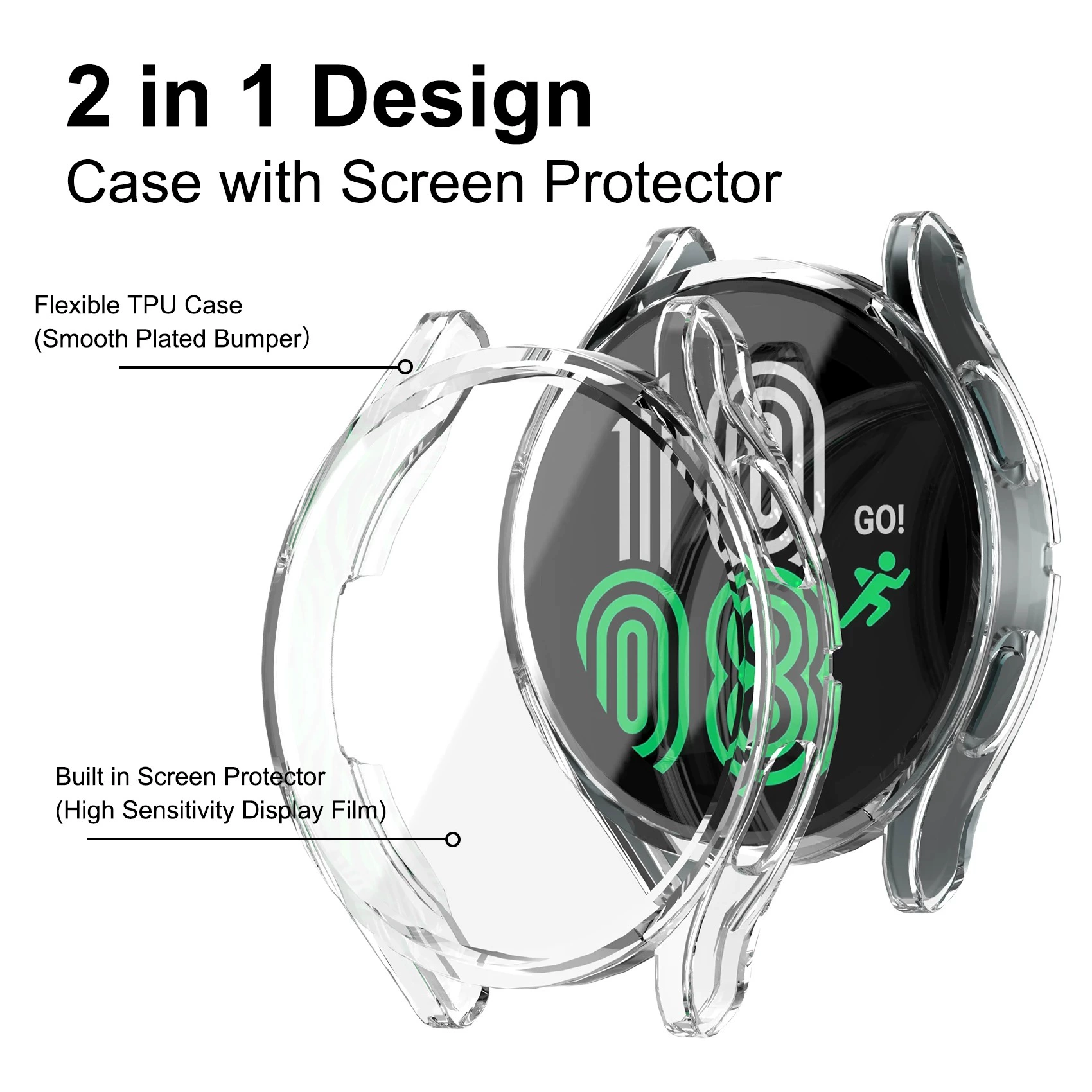Samsung, watch, protective case, fall protection, 40, 44mm