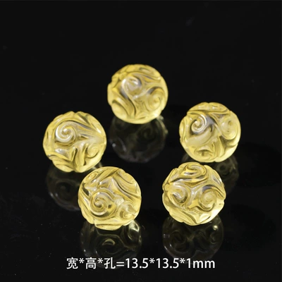 Bracelet Necklace Bracelet Accessories: Zərgərlik ara hissələri - no-18-flower-vine-ball